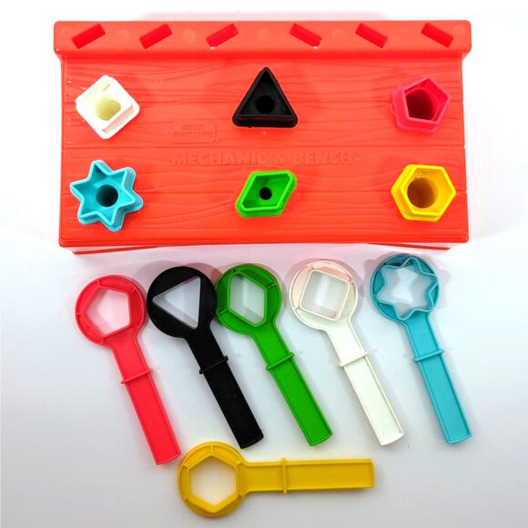 Vintage 1980 Gabriel Childs Mechanic's Bench Play Set Ages 3-6 Complete in Box - Picture 2 of 7